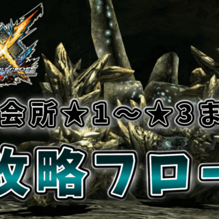 MHXXの下位集会所の攻略フロー