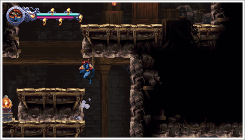 NINJA GAIDEN Ragebound ‐ 3-4：地下墳墓の秘密