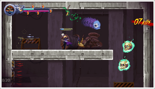 NINJA GAIDEN Ragebound ‐ 3-5：建設現場2