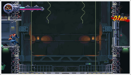 NINJA GAIDEN Ragebound ‐ 4-4：秘密研究所1